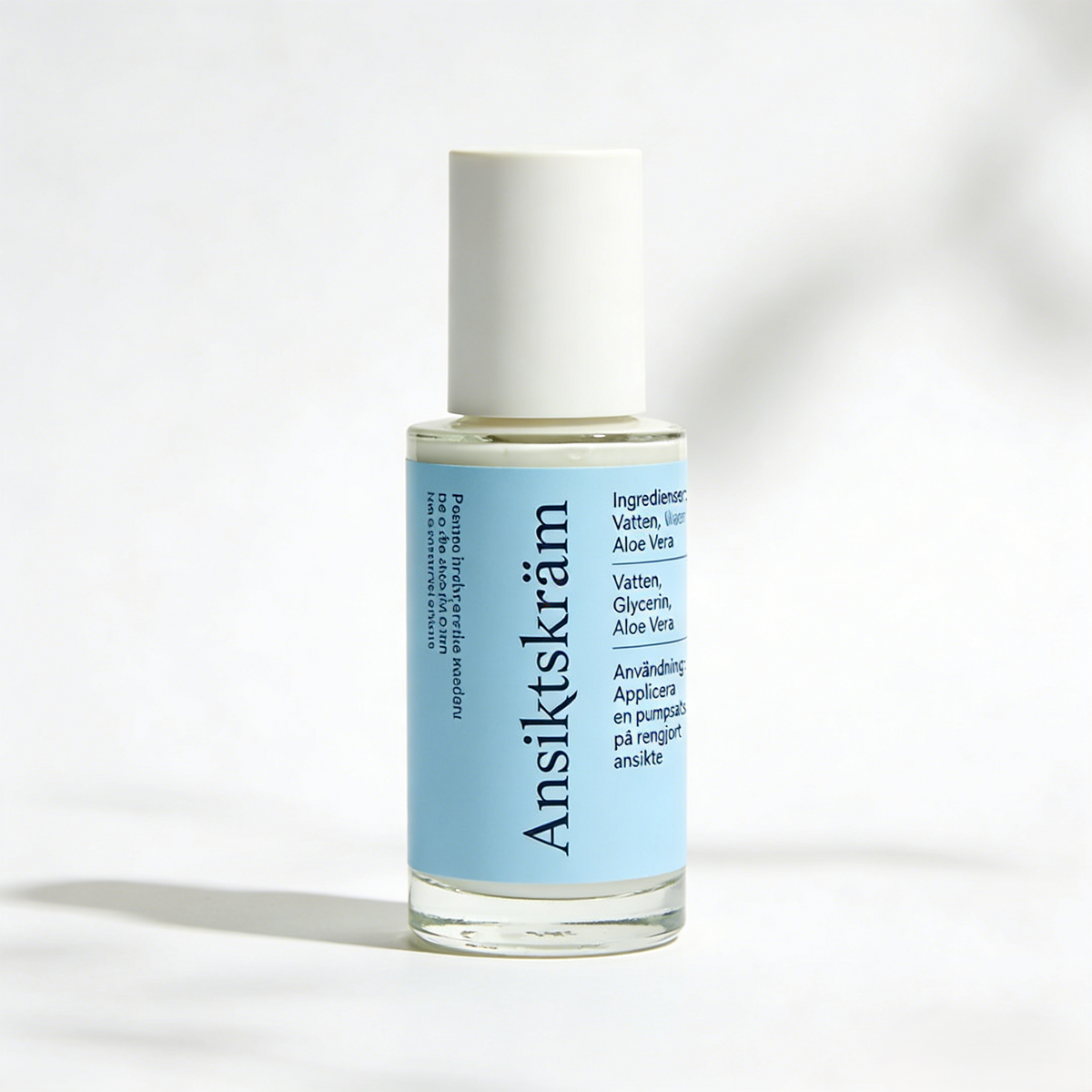đ§ AnsiktskrĂ€m / Ansiktsserum med Aloe Vera
