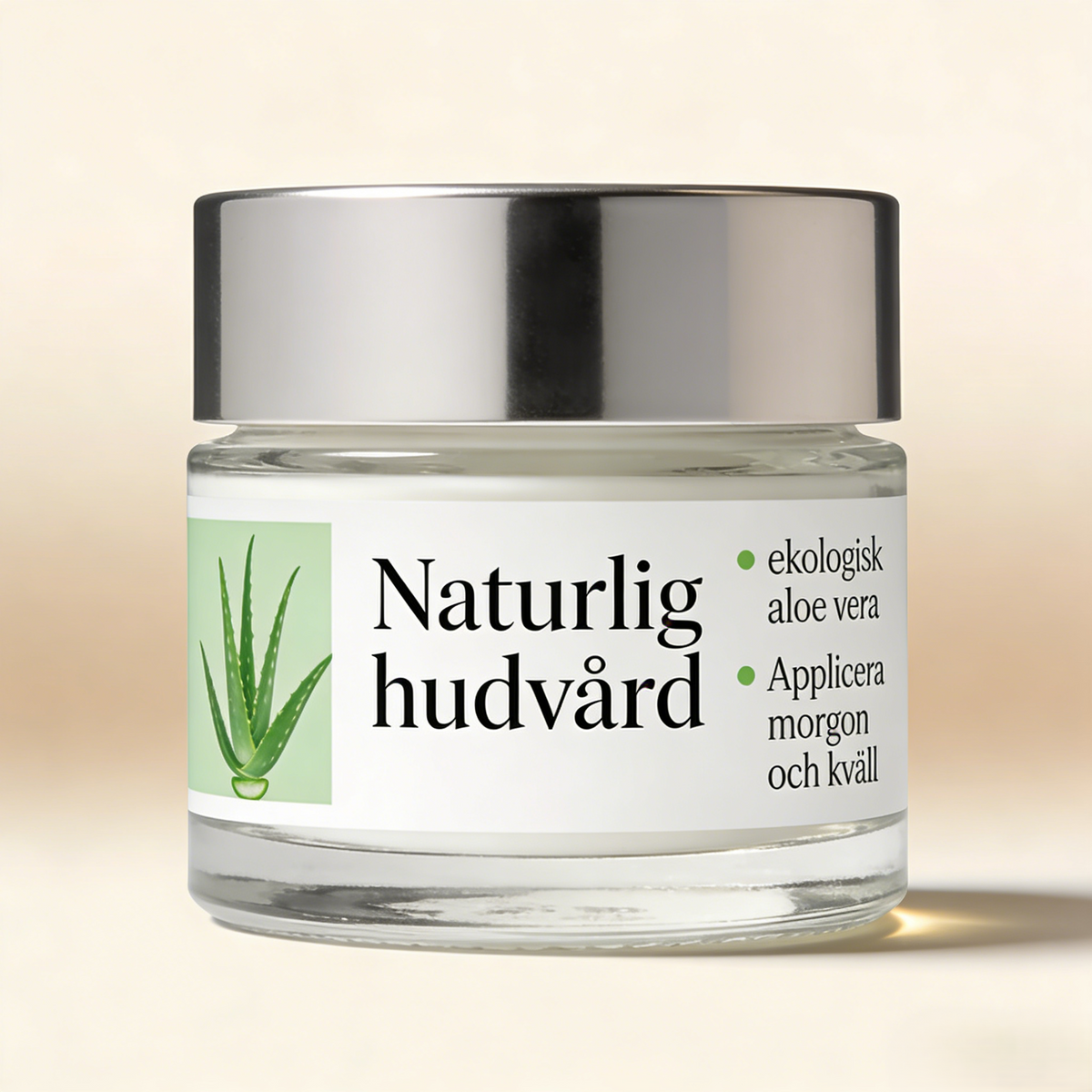 đż Naturlig HudvĂ„rd â Aloe Vera AnsiktskrĂ€m