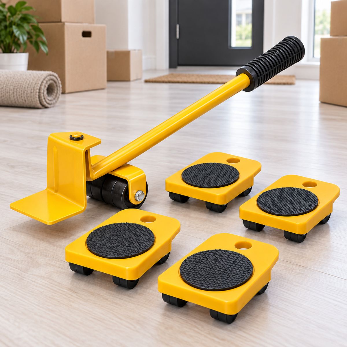 Heavy-Duty Furniture Moving Tool Set – Lift, Slide & Move Heavy Furniture With Less Effort