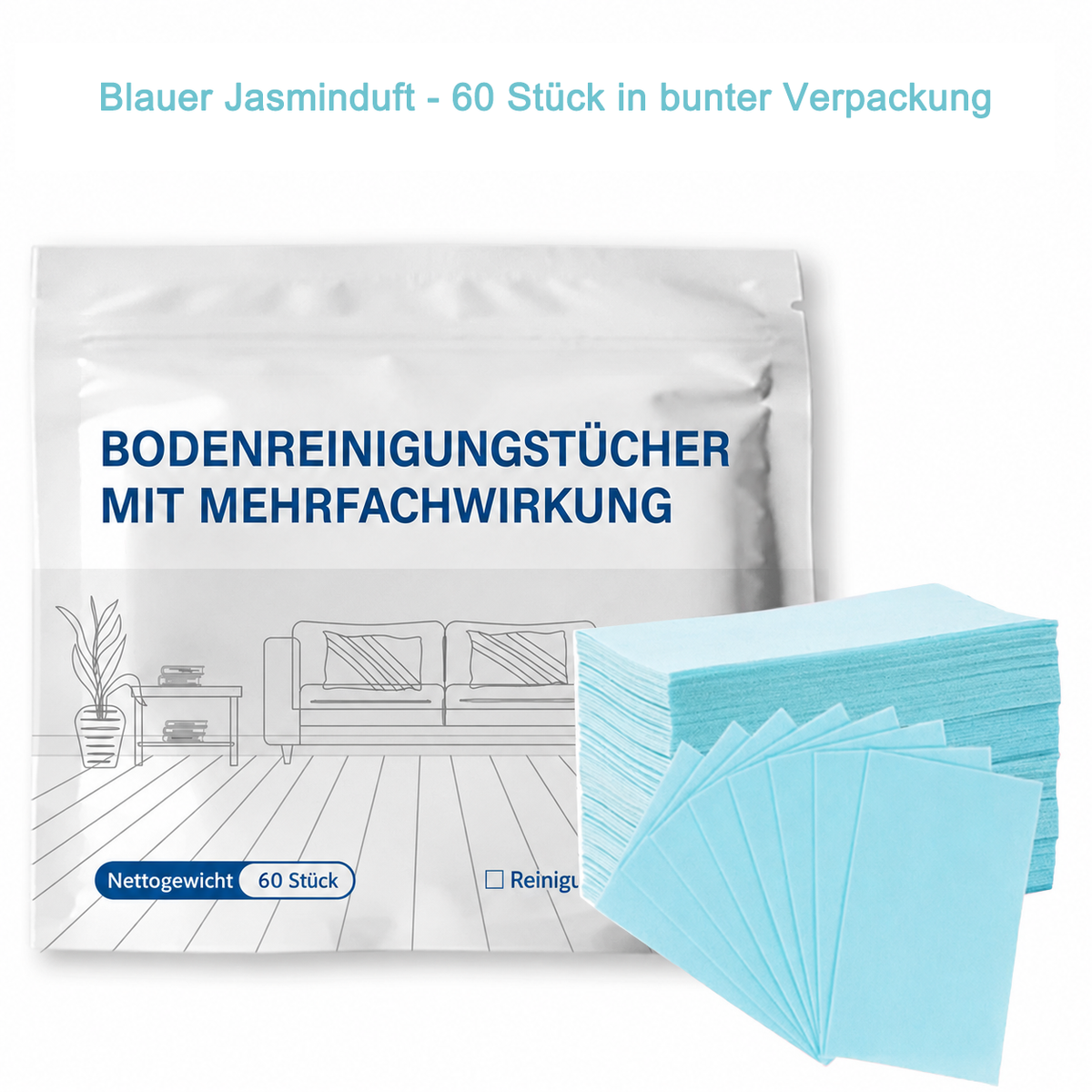 Hudros® Mehrflächen-Bodenreinigungstabletten | Konzentrierter Bodenreiniger für Parkett, Fliesen, Laminat & mehr