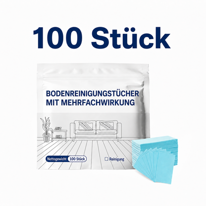 Hudros® Mehrflächen-Bodenreinigungstabletten | Konzentrierter Bodenreiniger für Parkett, Fliesen, Laminat & mehr