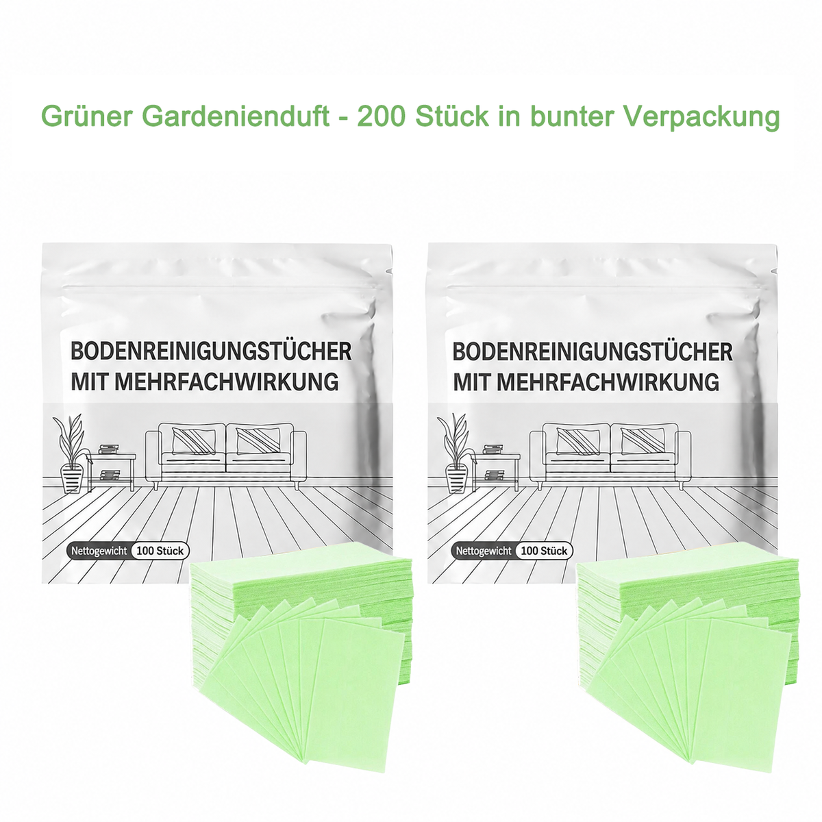 Hudros® Mehrflächen-Bodenreinigungstabletten | Konzentrierter Bodenreiniger für Parkett, Fliesen, Laminat & mehr