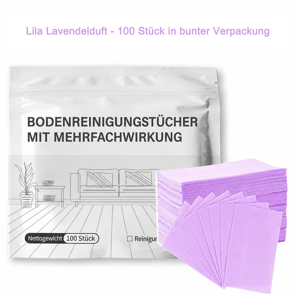 Hudros® Mehrflächen-Bodenreinigungstabletten | Konzentrierter Bodenreiniger für Parkett, Fliesen, Laminat & mehr