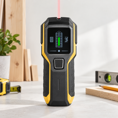Digital Wall Scanner & Stud Finder – Detect Studs, Metal & Live Wires Before You Drill