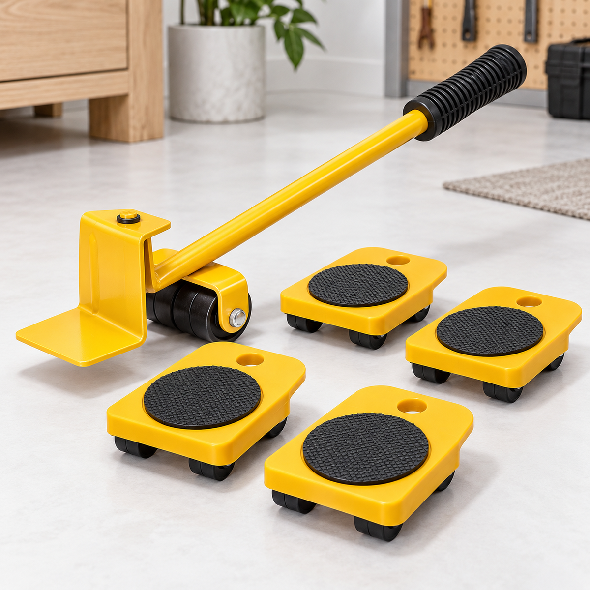 Heavy-Duty Furniture Moving Tool Set – Lift, Slide & Move Heavy Furniture With Less Effort