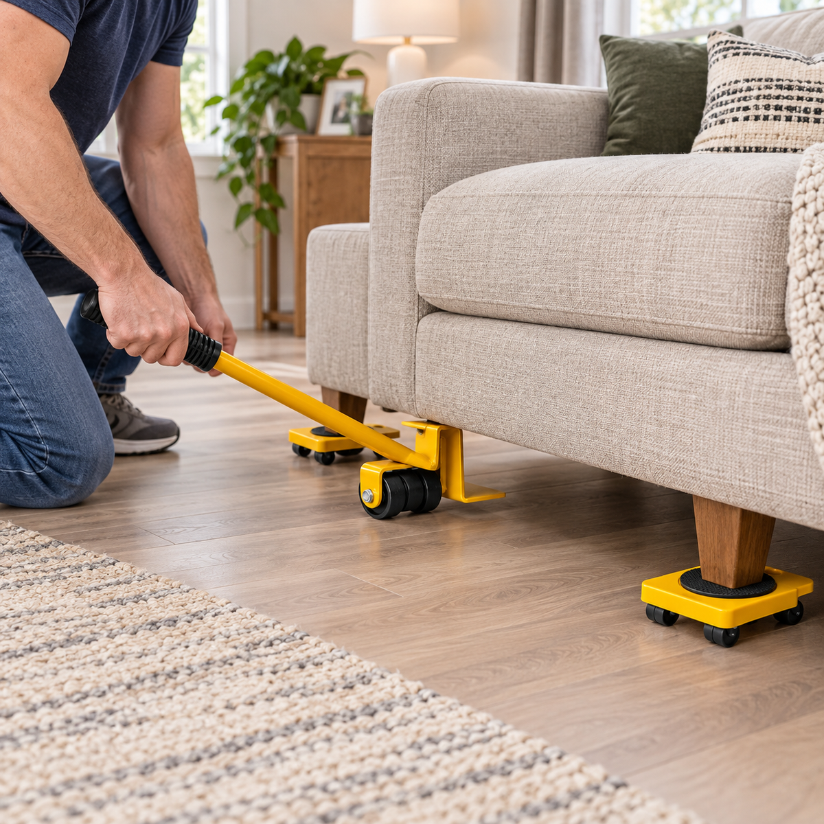 Heavy-Duty Furniture Moving Tool Set – Lift, Slide & Move Heavy Furniture With Less Effort