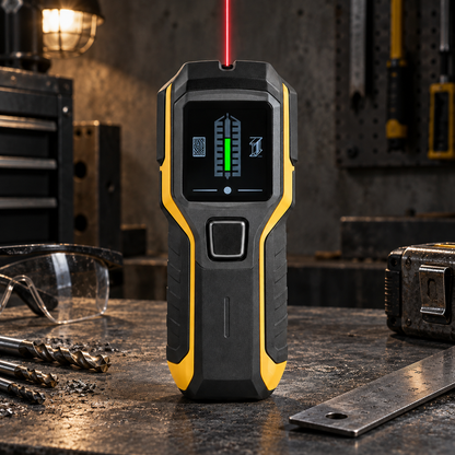 Digital Wall Scanner & Stud Finder – Detect Studs, Metal & Live Wires Before You Drill